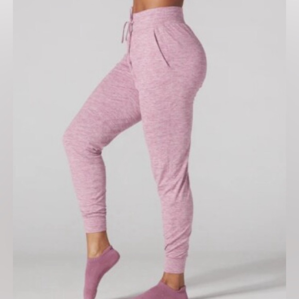 lululemon athletica Heathered Pink Jogger Pants